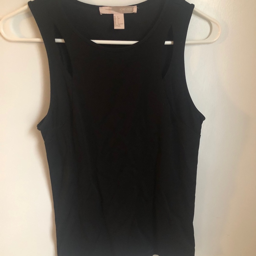 Forever 21 black tank top